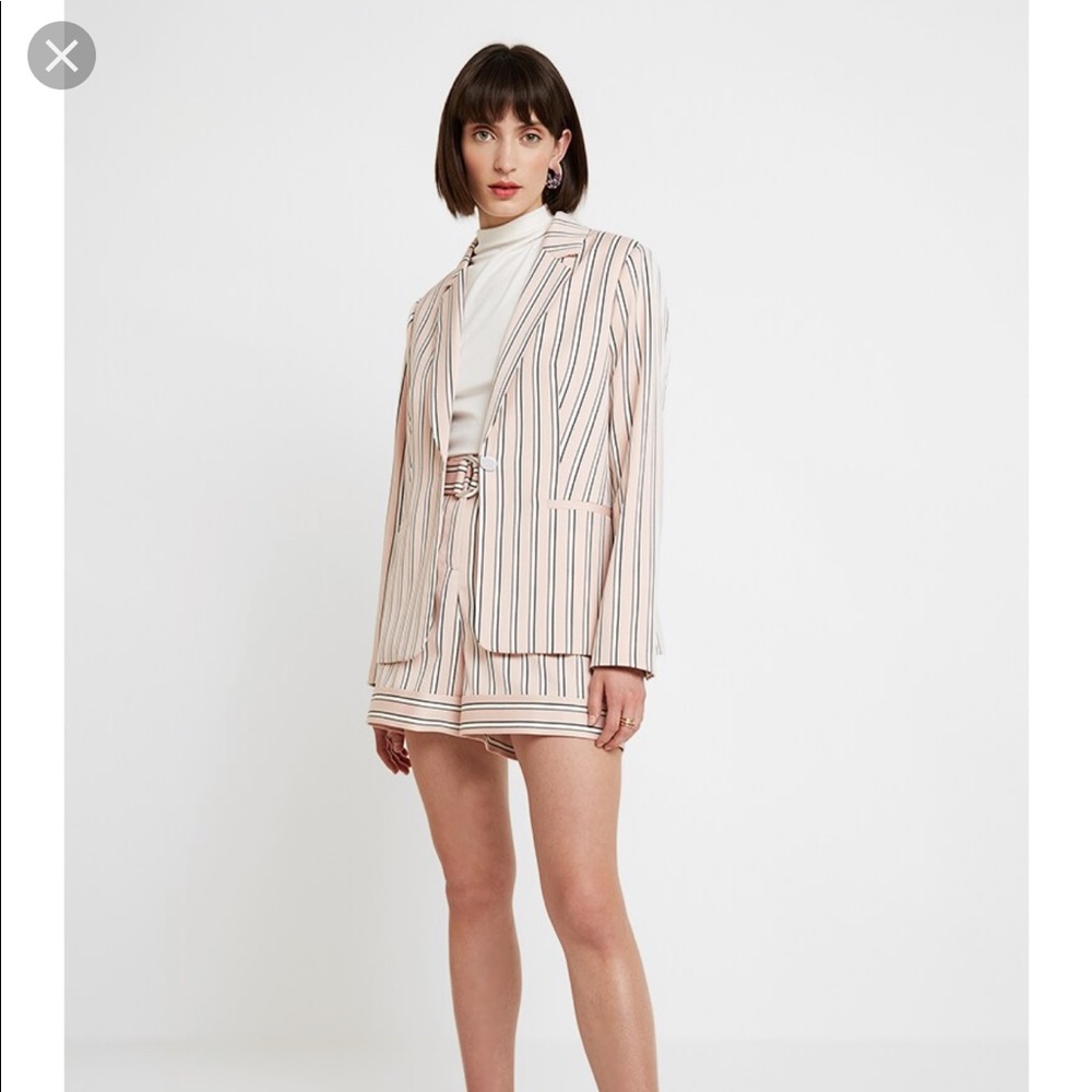 Ted Baker London relaxed striped suiting - Picture 1 of 3